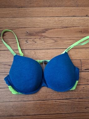 Victoria's Secret PINK Wear Everywhere Colorful Pushup Bra. Size 36C